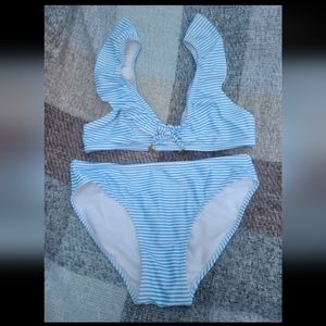 Patterned Bikini for girls size 8